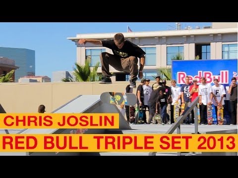 CHRIS JOSLIN   RED BULL TRIPLE SET 2013 SAN DIEGO