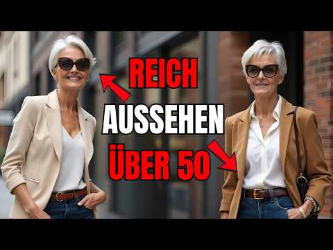 🔥 The 12 best fashion tricks for women over 50 – ALWAYS look stylish & expensive! 👜✨