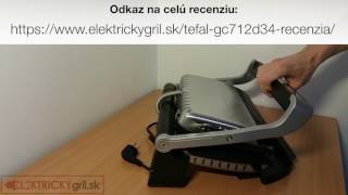 Tefal OptiGrill+ GC712D34 - відео 1