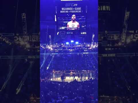Francis Ngannou vs Ciryl Gane UFC 270 Fight Intro by Bruce Buffer