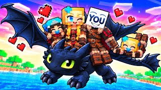 You Have a DRAGON TRAINER Family in Minecraft!