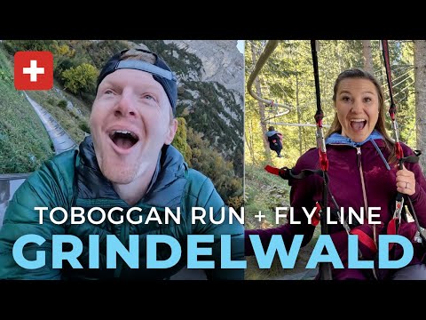 Schlittelbahn GRINDELWALD PFINGSTEGG & Grindelwaldschlucht | Wandern in der Schweiz