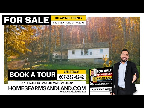 3176 State Highway 206, Masonville, NY  | Hunting Camp | Presented by Kevin Lucero