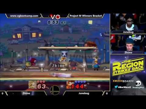 Bar Wars 2 - Zhime (Zelda/Sheik) vs. Junebug (Diddy)