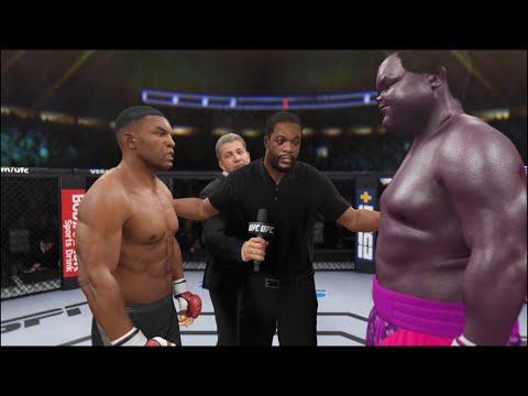 Mike Tyson vs. Purple Sumo - EA Sports UFC 4 - Boxing Club 🥊