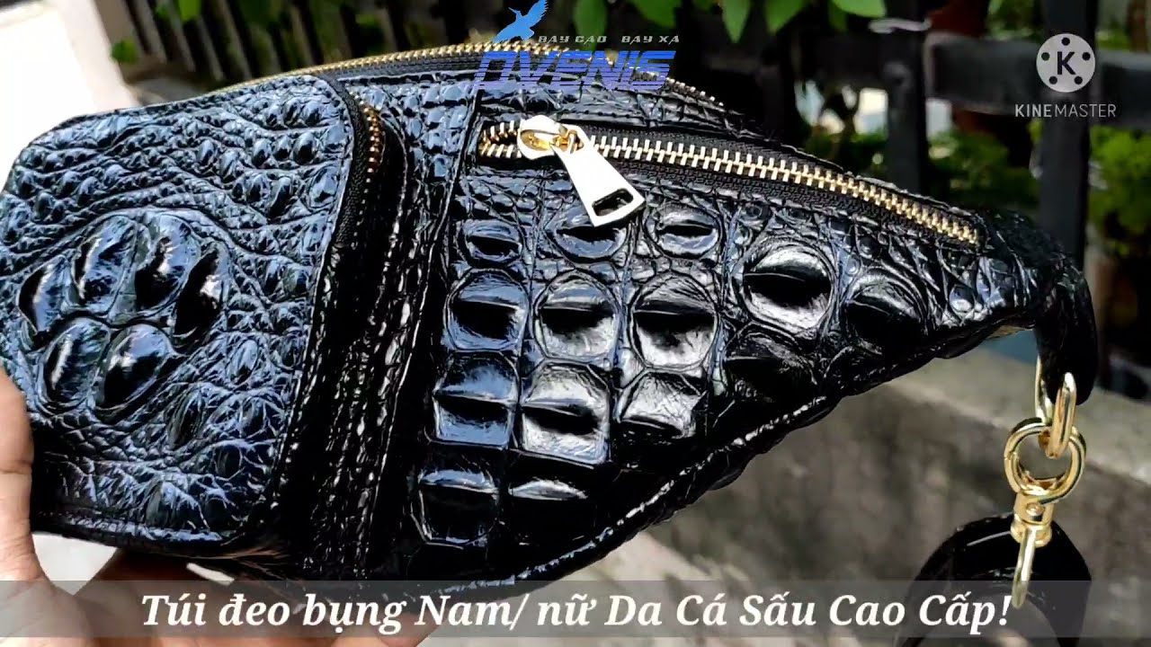 Túi đeo bụng cho nam nữ [GÙ CÁ SẤU RẤT ĐẸP]