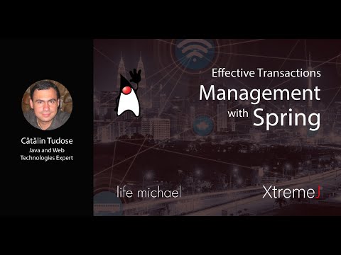 Effective Transactions Management with Spring | Cătălin Tudose
