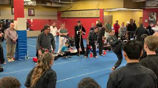 Master Mike sparring matches