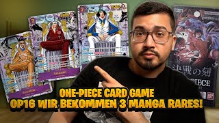 One-Piece Card Game - OP16 mit 3 Manga Rares! #onepiecetcg #op16 #onepiece #anime #luffy #manga #tcg