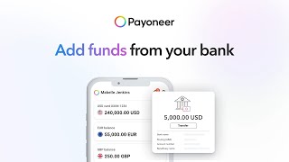 Add funds from your bank account