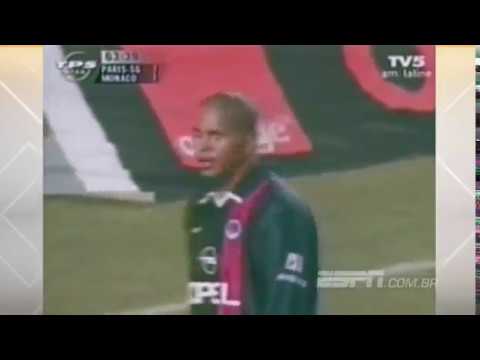 PSG 1 x 2 Monaco - Campeonato Francês 2001/2002PS...