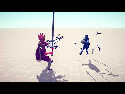 THE KING vs EVERY SPOOKY UNIT - Totally Accurate Battle Simulator TABS