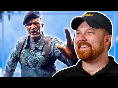 US Marine Reacts to Call of Duty MW2 Rangers Lead The Way Mission