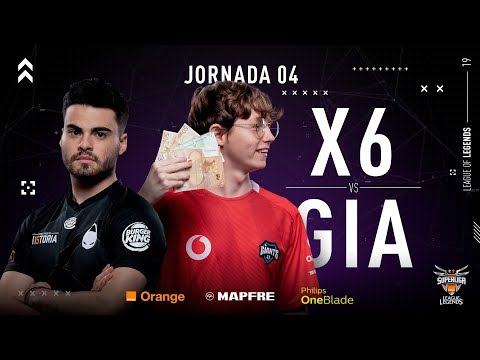 X6TENCE VS VODAFONE GIANTS | Superliga Orange League of Legends | Jornada 4 | Temporada 2019