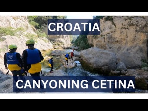Canyoning on the Cetina River, Split