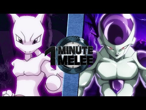 Mewtwo vs  Frieza - One Minute Melee S5 EP14