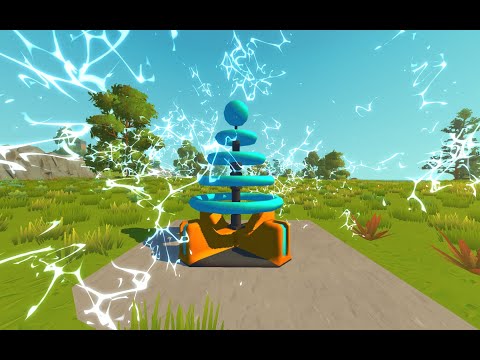 Scrap Mechanic Survival | Mod Update - Fant Mod 4.7 - New Tesla Coil Defence