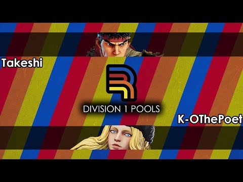 Street Fighter V: Takeshi (Ryu) V K-OThePoet (Kolin) - Retro Rumble SFV