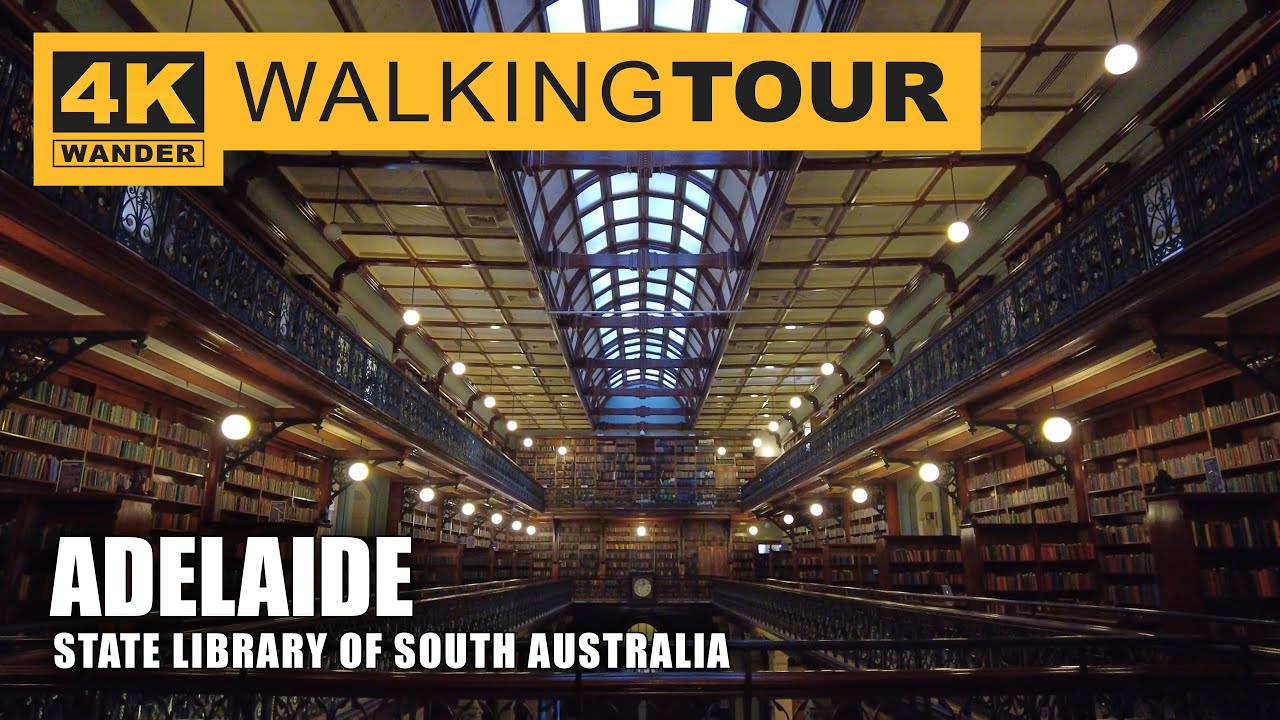Embark on an immersive walking tour at State Library of South Australia.