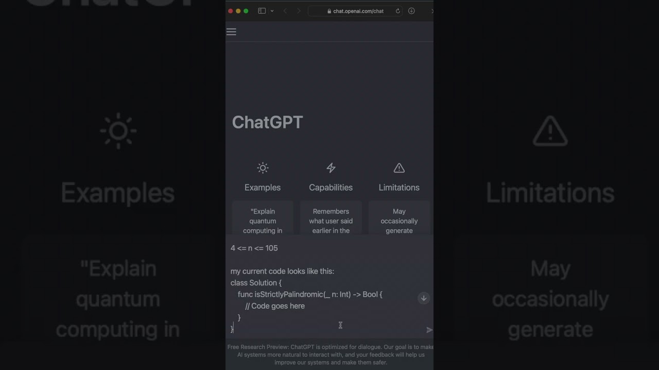 ChatGPT vs Leetcode Medium Problem