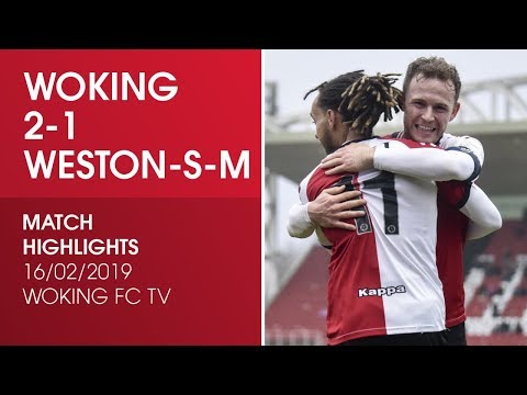 Woking 2 - 1 Weston-super-Mare | Match Highlights