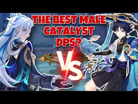 Neuvillette vs The Wanderer Hypercarry Teams Gameplay Showcases! Who is The Best Male Catalyst DPS??