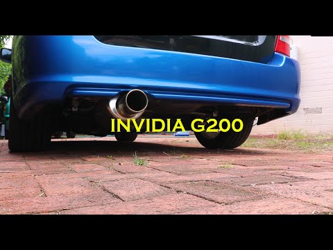 Invidia G200 Catback Exhaust - Forester XT