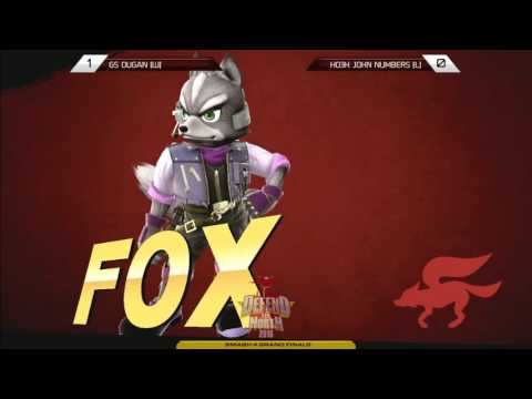 SSB4 Tournament: Defend the North 2016 Top 8 Grand Final - Dugan (Fox) v John Numbers (Wii Trainer)
