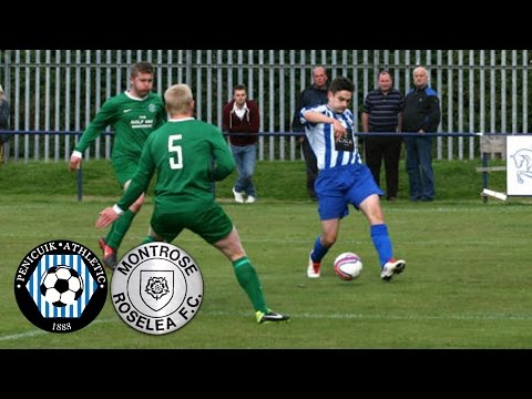 HIGHLIGHTS | Penicuik Athletic 3-1 Montrose Roselea (2013/14)