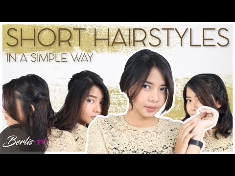 VIDEO Tutorial Rambut Pendek Sebahu Hari Ini