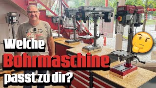 Bohrmaschinen im Überblick – Tisch-, Säulen- & Radialbohrmaschinen vorgestellt | paulimot