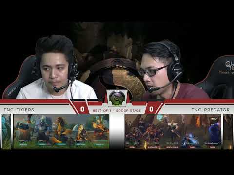 TNC Predator vs TNC Tigers | Group Stage Best of 1 | The International SEA Qualifiers