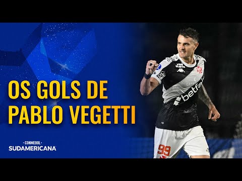 OS GOLS DE PABLO VEGETTI NA FASE DE GRUPOS | CONMEBOL SUDAMERICANA 2025