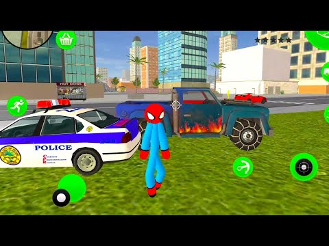 Policeman Detective Stickman Game Ep2 - Spider Police Officer On Duty - Android Gameplay Full HD