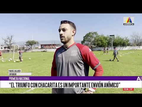 Nahuel Gallardo tras la victoria de San Martín: "Es un importante envión anímico"