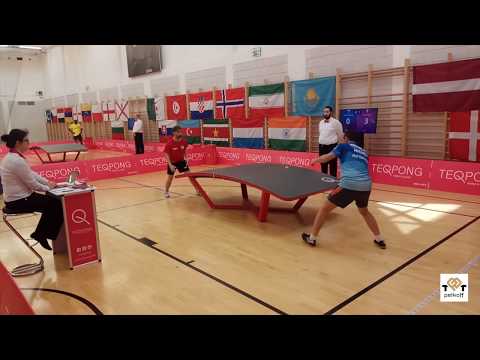 TEQPONG WC2019, SINGLES, GROUP STAGE: Tihomir Michev (BULGARIA) -  Christophe RAYNAL (FRANCE)