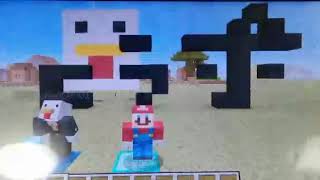 [マイクラ][実況]にわとりチャンネルと鬼ごっこしてみた[コラボ]