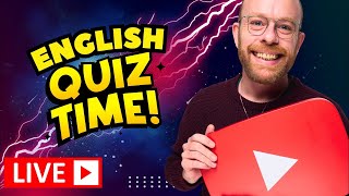 🔴 English Vocabulary LIVE QUIZ with Ger!