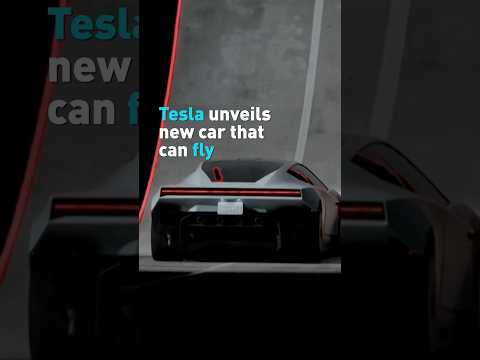 Tesla unveils new car that can fly