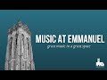 Music at Emmanuel: Post-concert conversation with Janice Chandler-Eteme