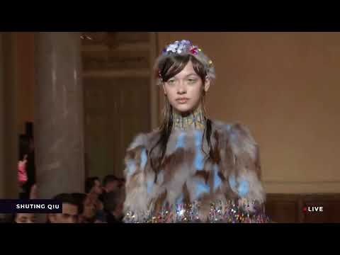 SHUTING QIU Fall Winter 2023 Milan Fashion Show