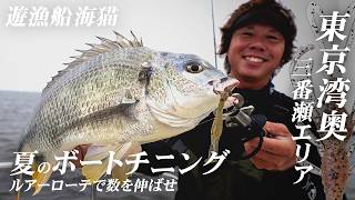 【ボートチニング】東京湾奥（三番瀬エリア） 夏のボートチニング ルアーローテで数を伸ばせ / 吉岡進