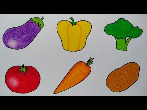 , title : 'Menggambar sayur sayuran || Belajar menggambar dan mewarnai sayur sayuran'