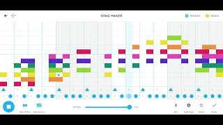 So, I made a song in chrome music lab🎵