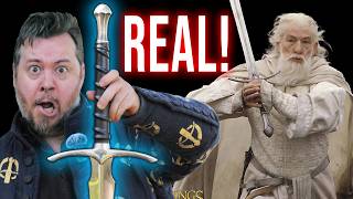 BATTLE READY lord of the rings sword GLAMDRING is INSANE!