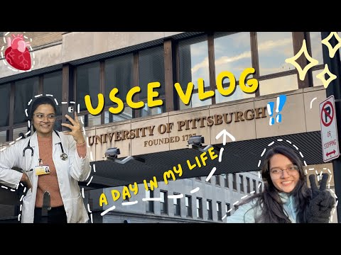 A day in life of an International Medical Student in the USA | USCE Vlog | USMLE Journey