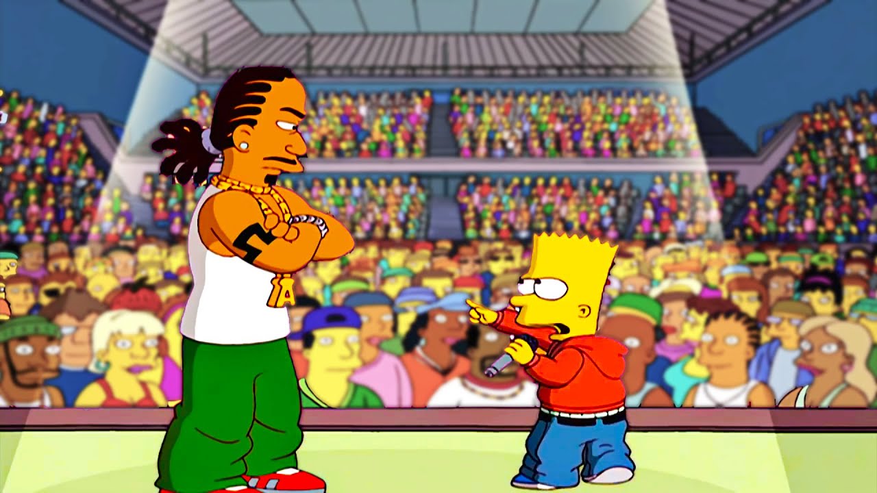 50 Cent & Bart Music Rapper | Music Season and Funny Episodes