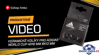 Náhradní keramické kolíky pro Adidas World Cup 4x16 mm 8x13 mm