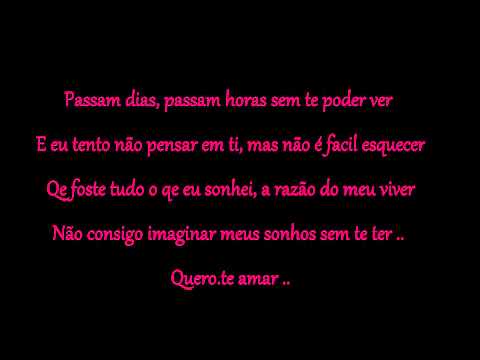 SoulPlay ft. Denis Graça - Quero.te amar c_ letra