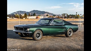 Video Thumbnail for 1967 Ford Mustang Fastback